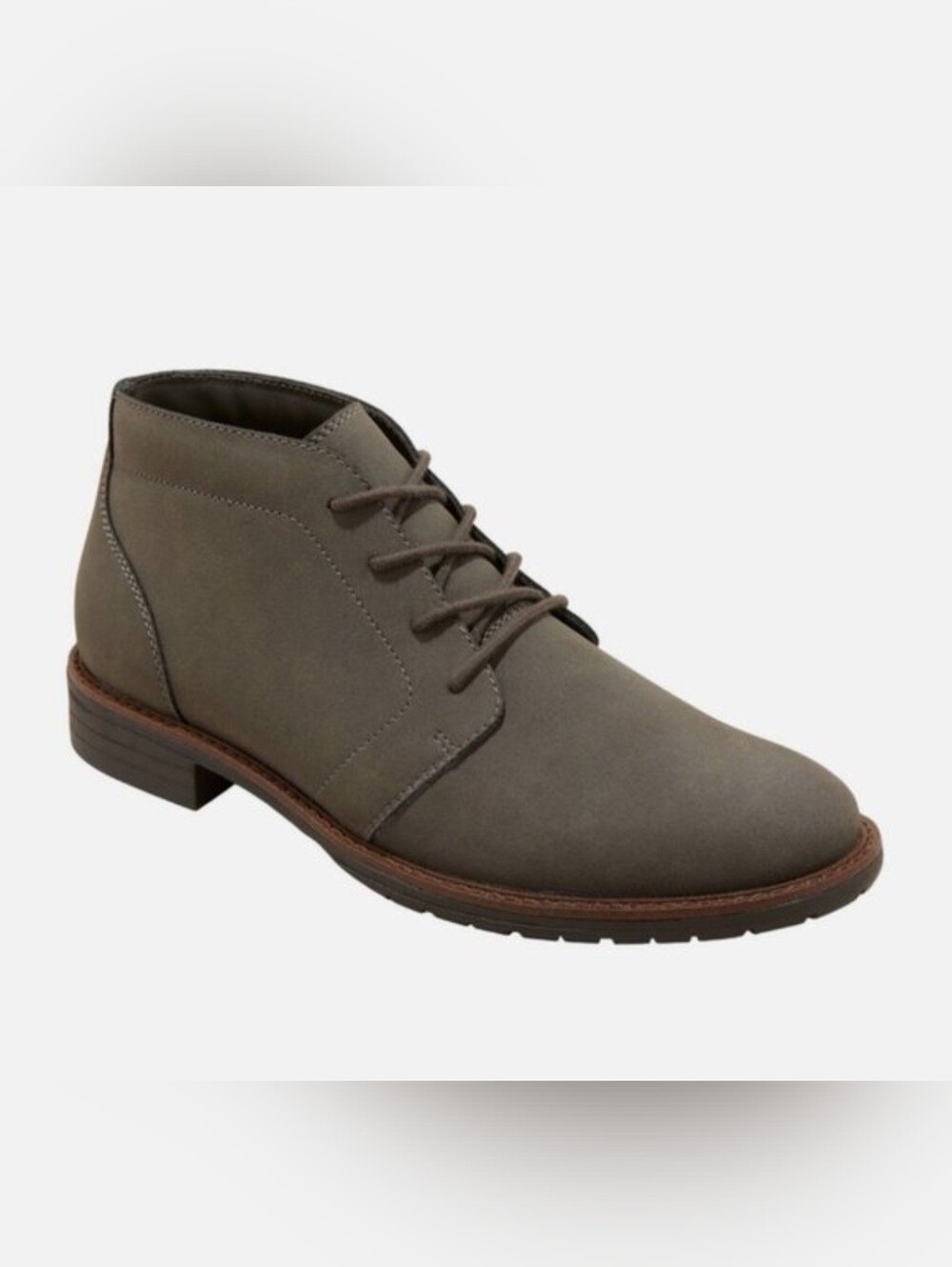 Goodfellow & Co Jerad Chukka Boots Lace-Up Ankle Cushioned Faux Suede Sz 13 Mens